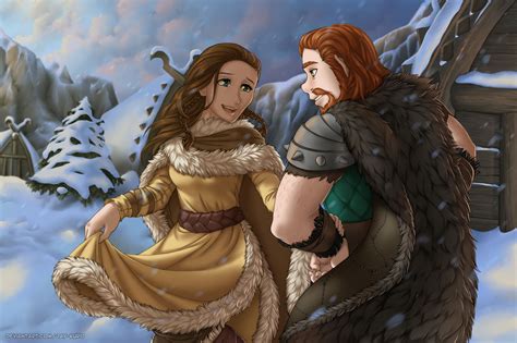 duo - young Valka and Stoick by Jay-Kuro on DeviantArt