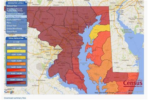 Thoughts About K4D: Maryland Counties by Population