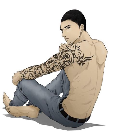 Desmond with his tattoo enlarged by ~Lillilolita on deviantART ...