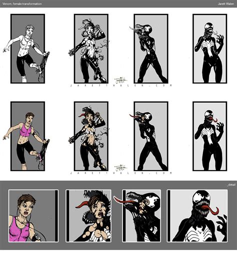 Lady Venom Transformation by TheJarett on DeviantArt