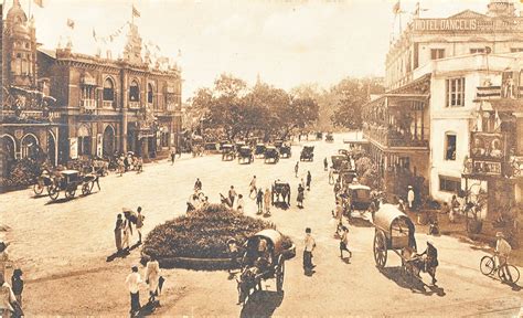 Mount Road In British Era Madras, Old PC 1910 - Past-India