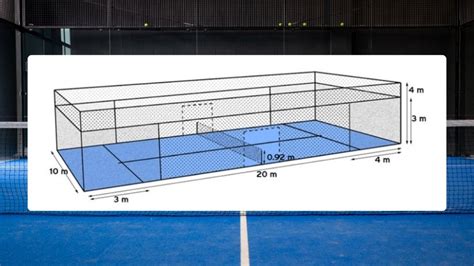 What is the size of a Padel Court? - Padel Court Dimensions