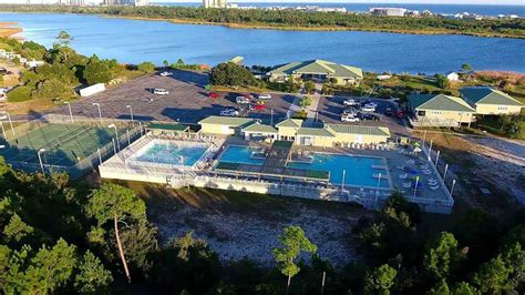 aerial view of Gulf State Park