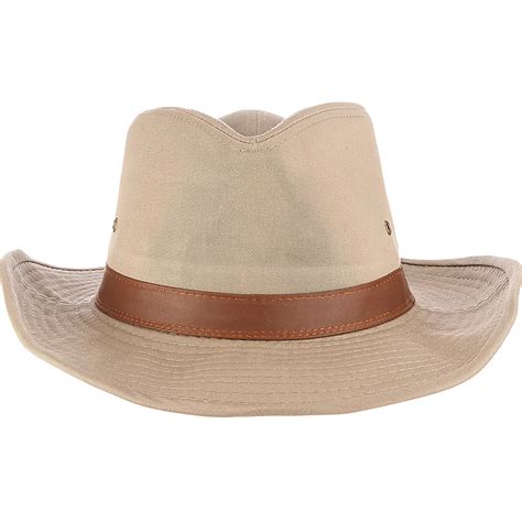 Dorfman Pacific Men's Twill Outback Hat | Academy