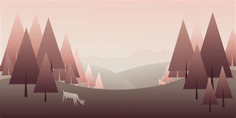 Forest Minimal Art 4k, HD Artist, 4k Wallpapers, Images, Backgrounds ...