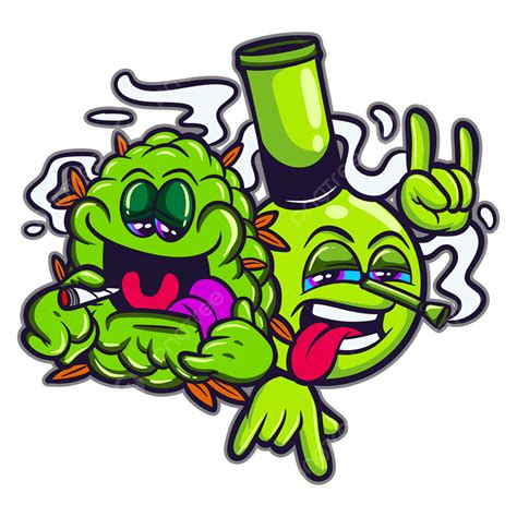 Weed And Bong Cartoon, Cartoon Clipart, Weed Clipart, Art PNG ...