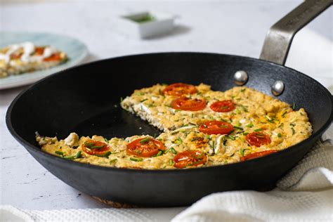 Vegan tofu omelette - Wonder Vegan