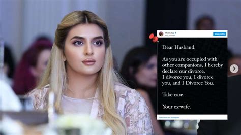 'Dear husband, I hereby declare our divorce. Take care': Dubai Princess ...