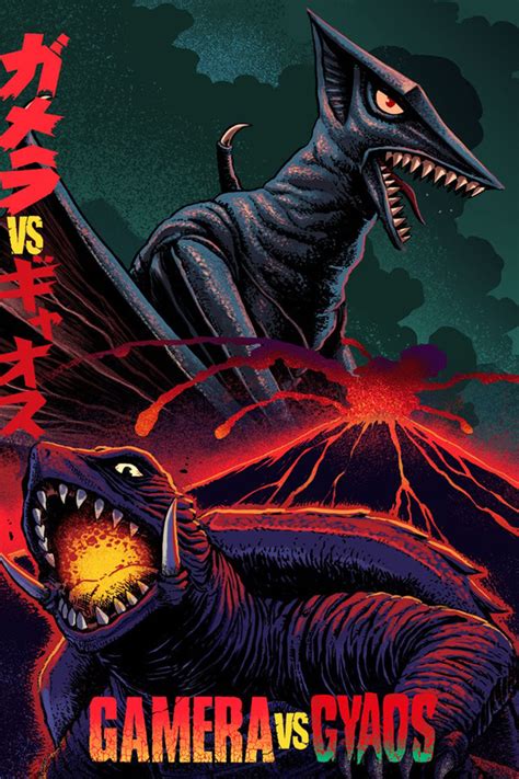 Gamera vs. Gyaos (1967) - Posters — The Movie Database (TMDB)