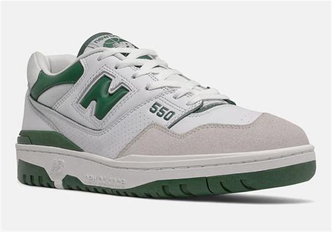 New Balance 550 White Green BB550WT1 Release Date - SBD