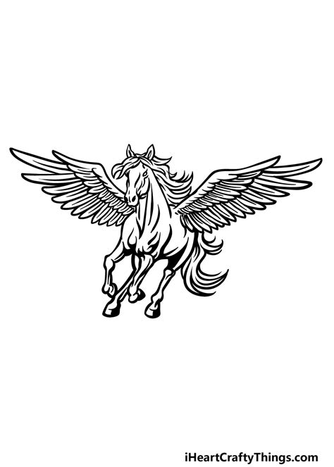 How To Draw Pegasus - Chargeagency24