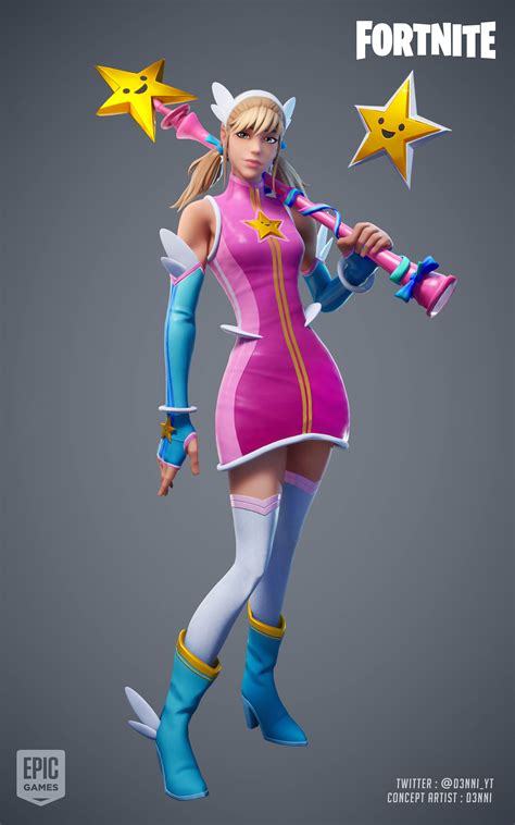 D3NNI - Fortnite Skin Concept - Luna [FANMADE]