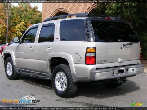 2006 Chevrolet Tahoe Z71 4x4 Silver Birch Metallic / Tan/Neutral Photo ...