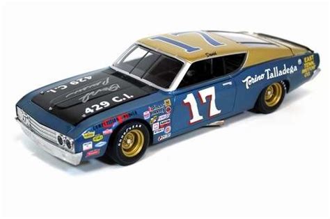 1969 David Pearson Signed #17 Torino 1:24 Diecast Car | Diecast cars ...