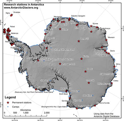 South Pole Station Map