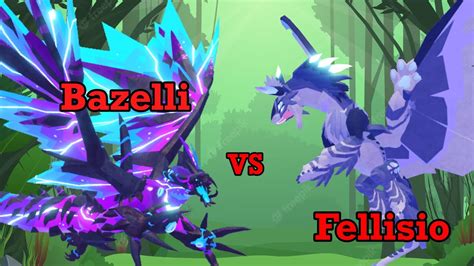 Fellisio VS Bazelli! | Creatures of Sonaria - YouTube