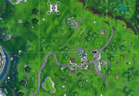 Where To Find Fortnite’s Fortbyte #72 In Salty Springs (Location Map)