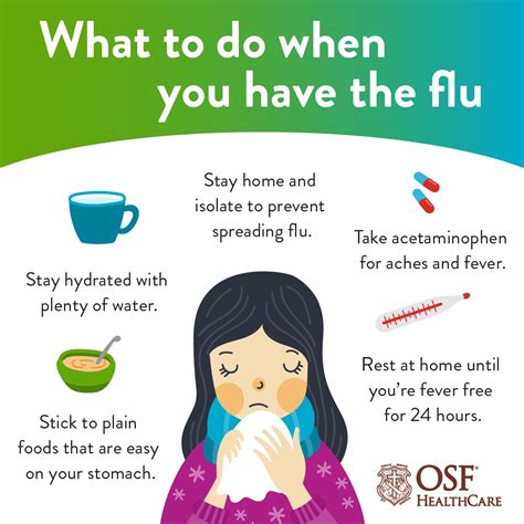 Flu treatment tips for adults | OSF HealthCare