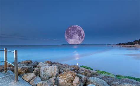 Download Sea Ocean Moon Photography Manipulation HD Wallpaper