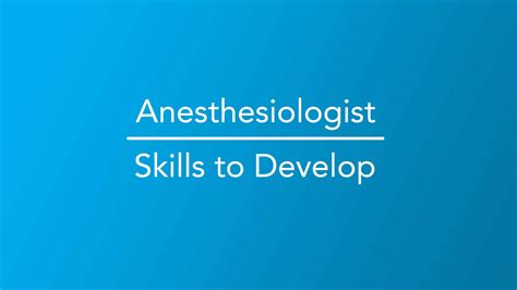 How to Become an Anesthesiologist - What You Need To Know