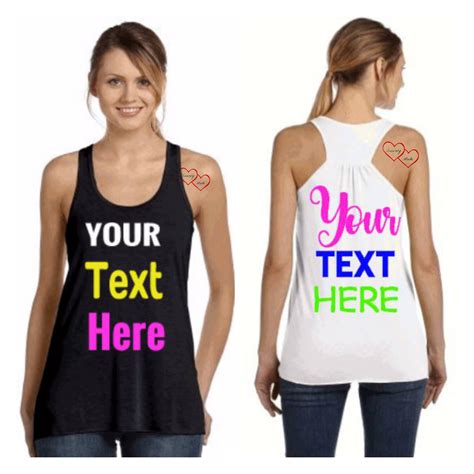 Custom Tank Custom Tank Top Personalized Tank Top Custom