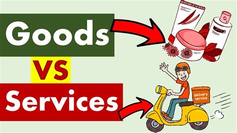 Differences between Goods and Services. - YouTube