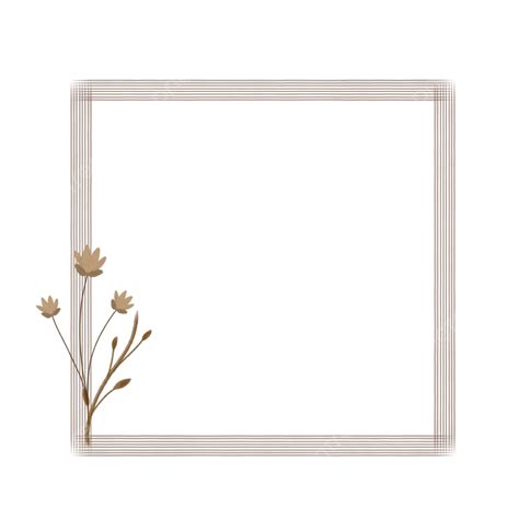 Square Frame Aesthetic, Frame, Wedding, Invitation PNG Transparent ...