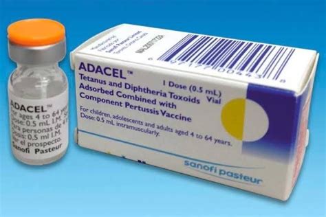 Adacel Vaccine Diphtheria Toxoid (5LF) & Tetanus Toxoid (22.5LF ...