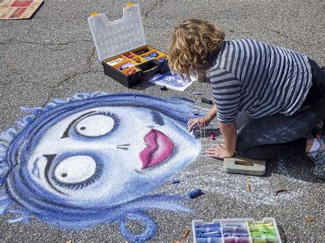 Chalk Art event, DJ music, lots of food, drink at Friday Night LIVE in ...