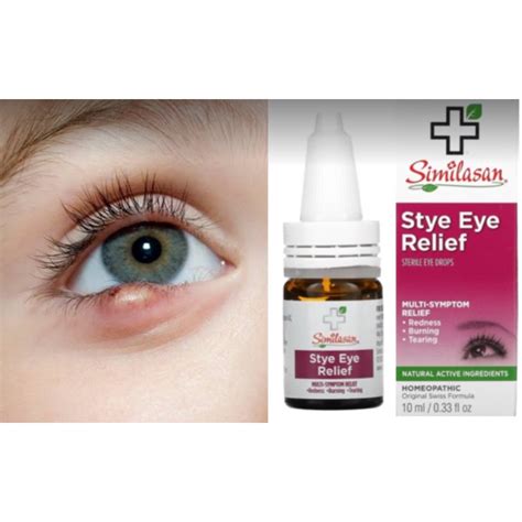 Stye Eye relief, Sterile eye drops 0.33 fl oz | Shopee Philippines