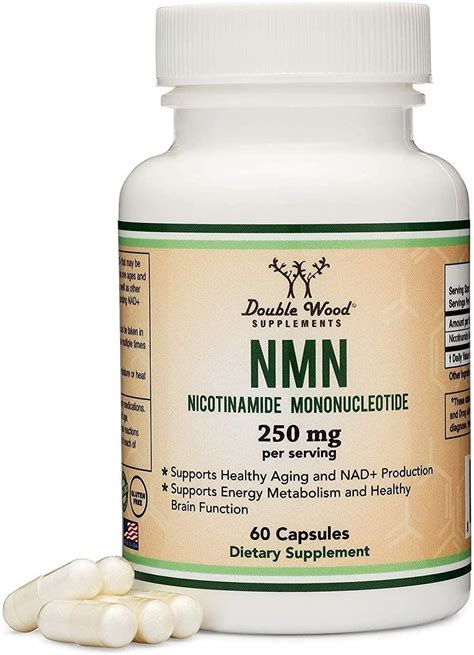 NMN Supplement 250mg Per Serving (60 Capsules) | Stabilized Form ...