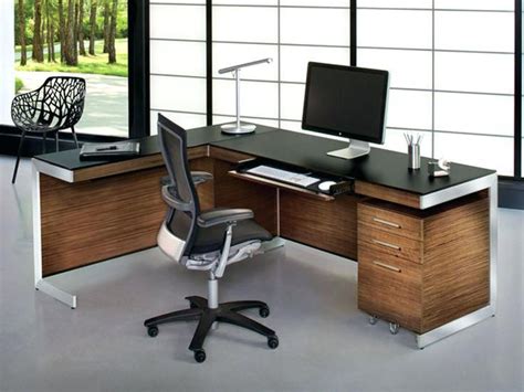 L Shaped Office Desk Modern - https://www.otoseriilan.com | Industrial ...