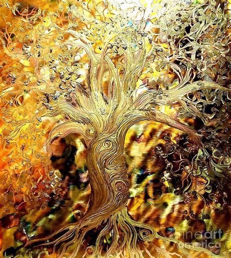 Burning Bush Painting by Stefan Duncan - Pixels