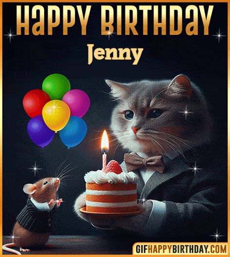 Happy Birthday Jenny GIF Images