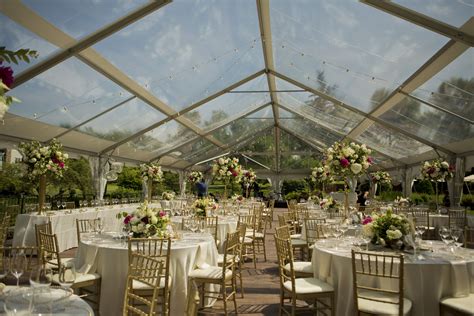 Elegant Clear-top tent wedding | Blue Peak Tents, Inc.