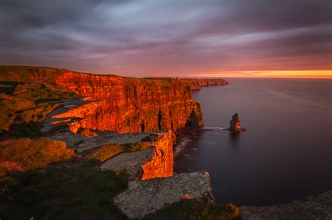 cliffs of moher amazing sunset | George Karbus Photography