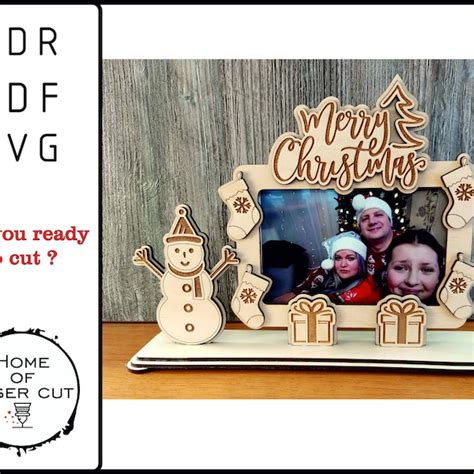 Christmas Frame Svg - Etsy