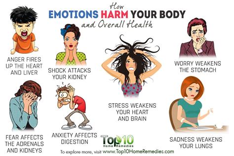 How Emotions Harm Your Body and Overall Health | Top 10 Home Remedies