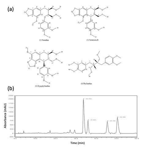 Quantitative Determination of Four Lignans in Phyllanthus niruri L. by HPLC