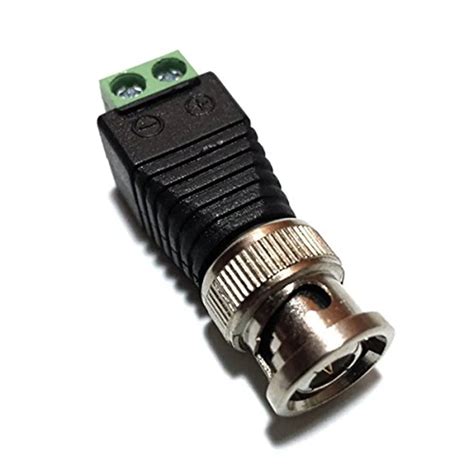 10Pcs Coax CAT5 BNC Connector To Camera CCTV BNC Video Connector ...