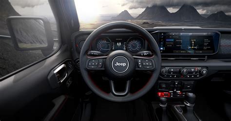 2024 Jeep® Wrangler interior features all-new 12.3-inch Uconnec - Paul ...