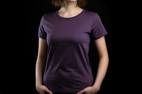 Purple T Shirt Template Stock Photos, Images and Backgrounds for Free ...