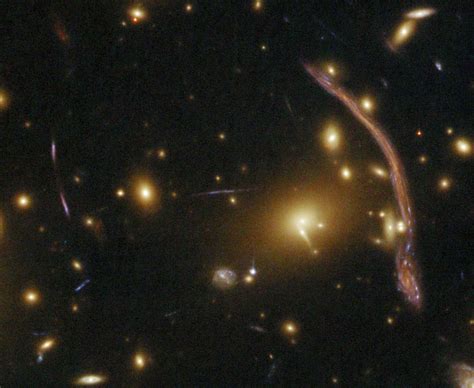 APOD: 2009 September 21 - Abell 370: Galaxy Cluster Gravitational Lens