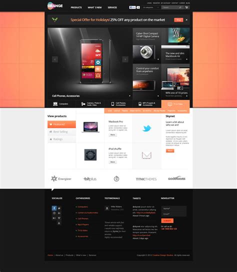 Modern Website Layout Designs For Inspiration - 22 Examples