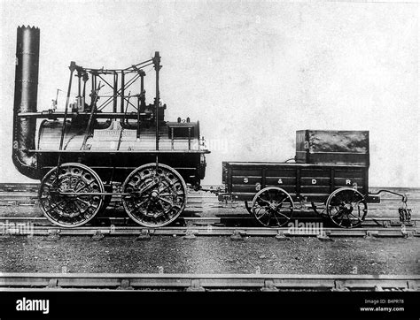 George Stephenson s Locomotion No 1 used to open the Stockton and ...