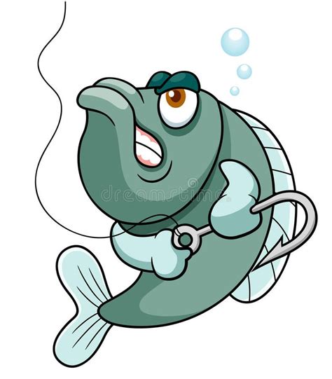 √ Cartoon Vector Image Cartoon Fish Hooks | Fischlexikon