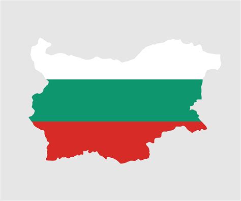 Map and flag of Bulgaria 6688539 Vector Art at Vecteezy