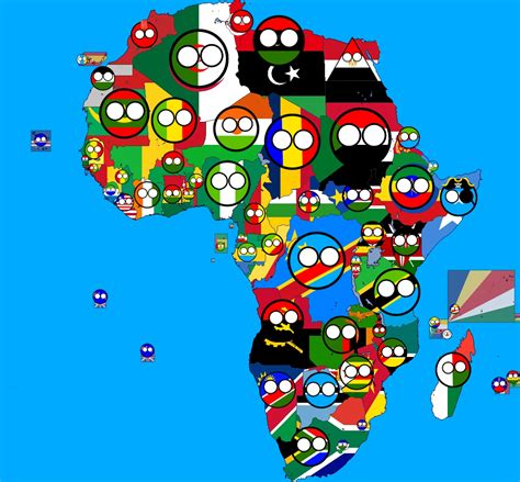 Africa map countryballs by victor3389 on DeviantArt