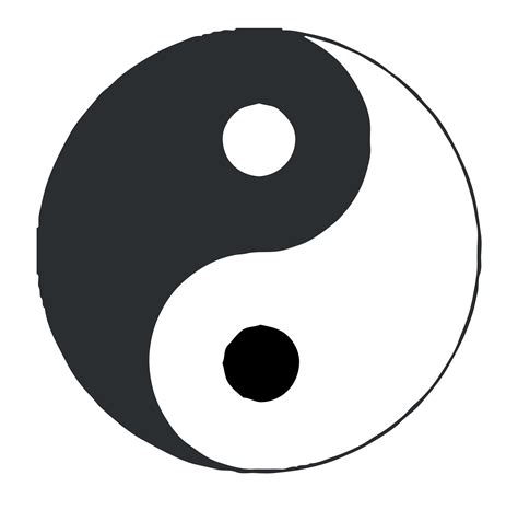 Creepy yin and yang symbol - hooliwisdom