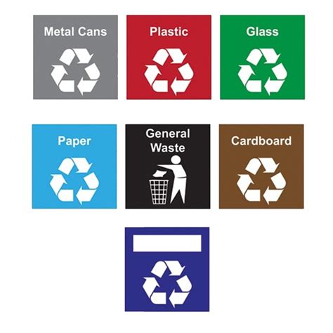 Free Printable Recycling Labels For Bins